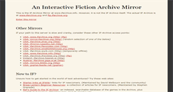 Desktop Screenshot of ifarchive.info